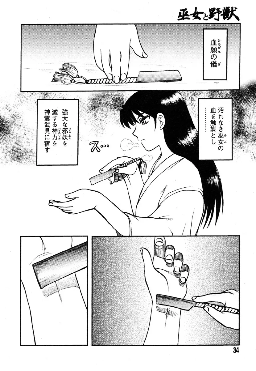 巫女と野獣 Page.28