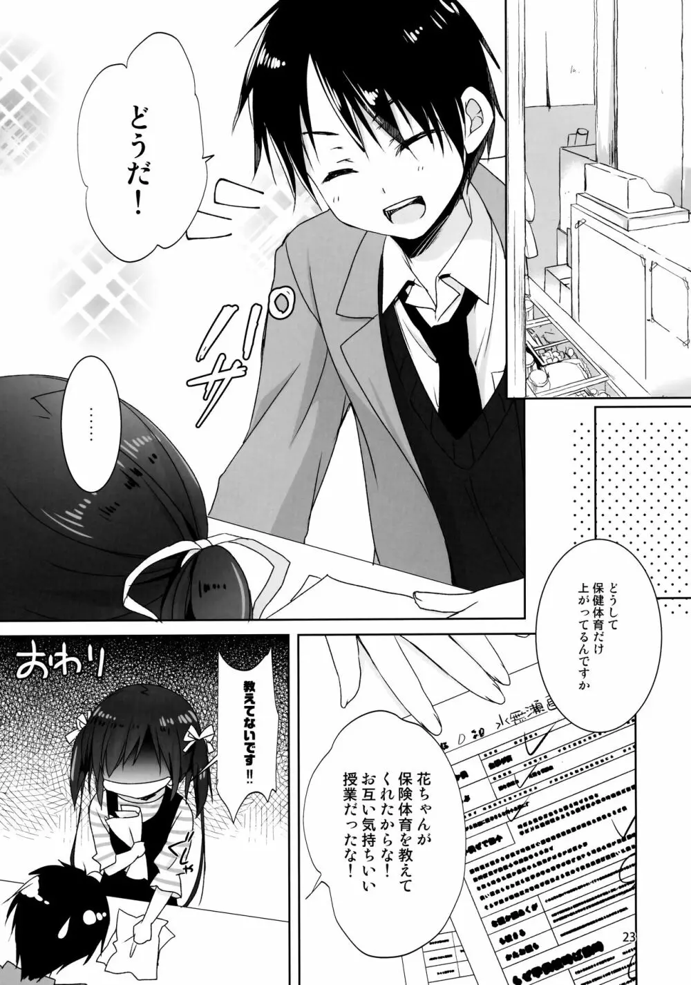 お兄ちゃん ちゃんと勉強してください！ Page.22