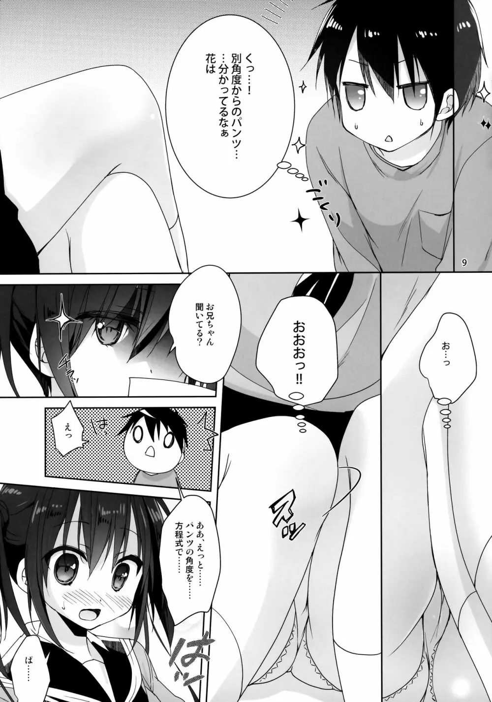 お兄ちゃん ちゃんと勉強してください！ Page.8