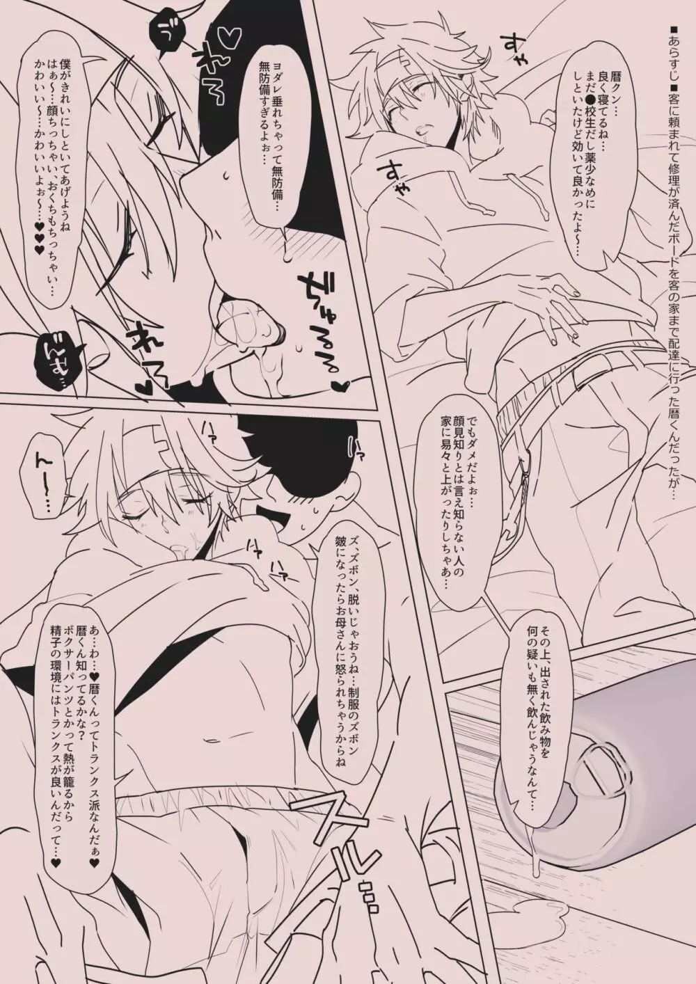 女々男 Fantia Compilation Page.92