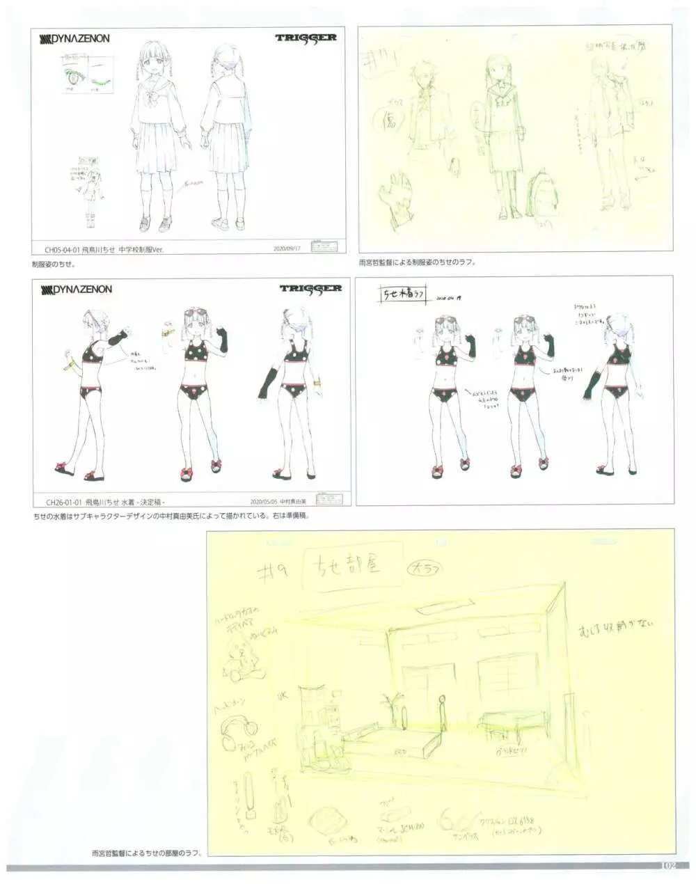 SSSS.DYNAZENON GRIDMAN UNIVERSE CHARACTER CONCEPT DESIGN Page.104