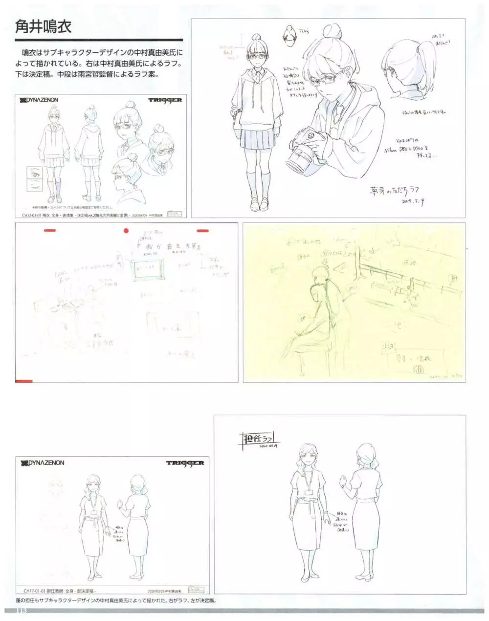 SSSS.DYNAZENON GRIDMAN UNIVERSE CHARACTER CONCEPT DESIGN Page.115