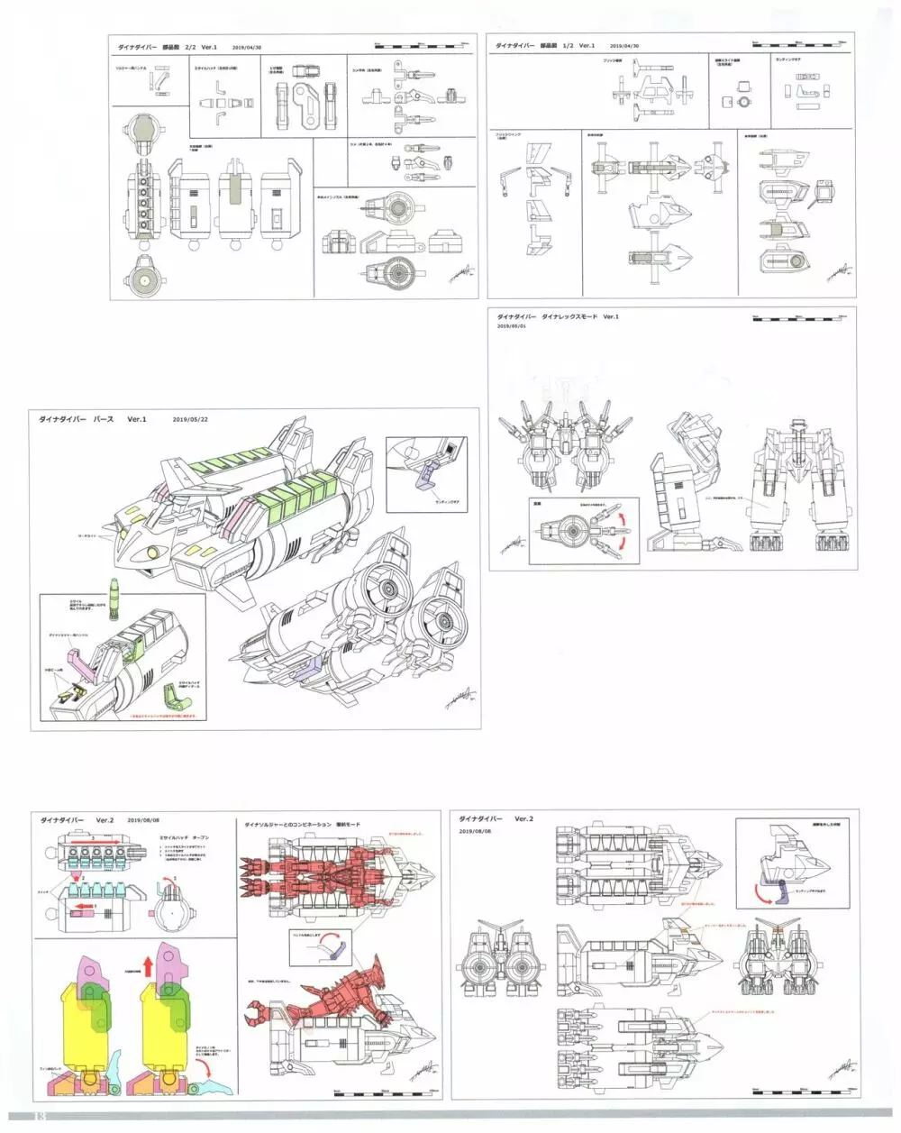 SSSS.DYNAZENON GRIDMAN UNIVERSE CHARACTER CONCEPT DESIGN Page.15