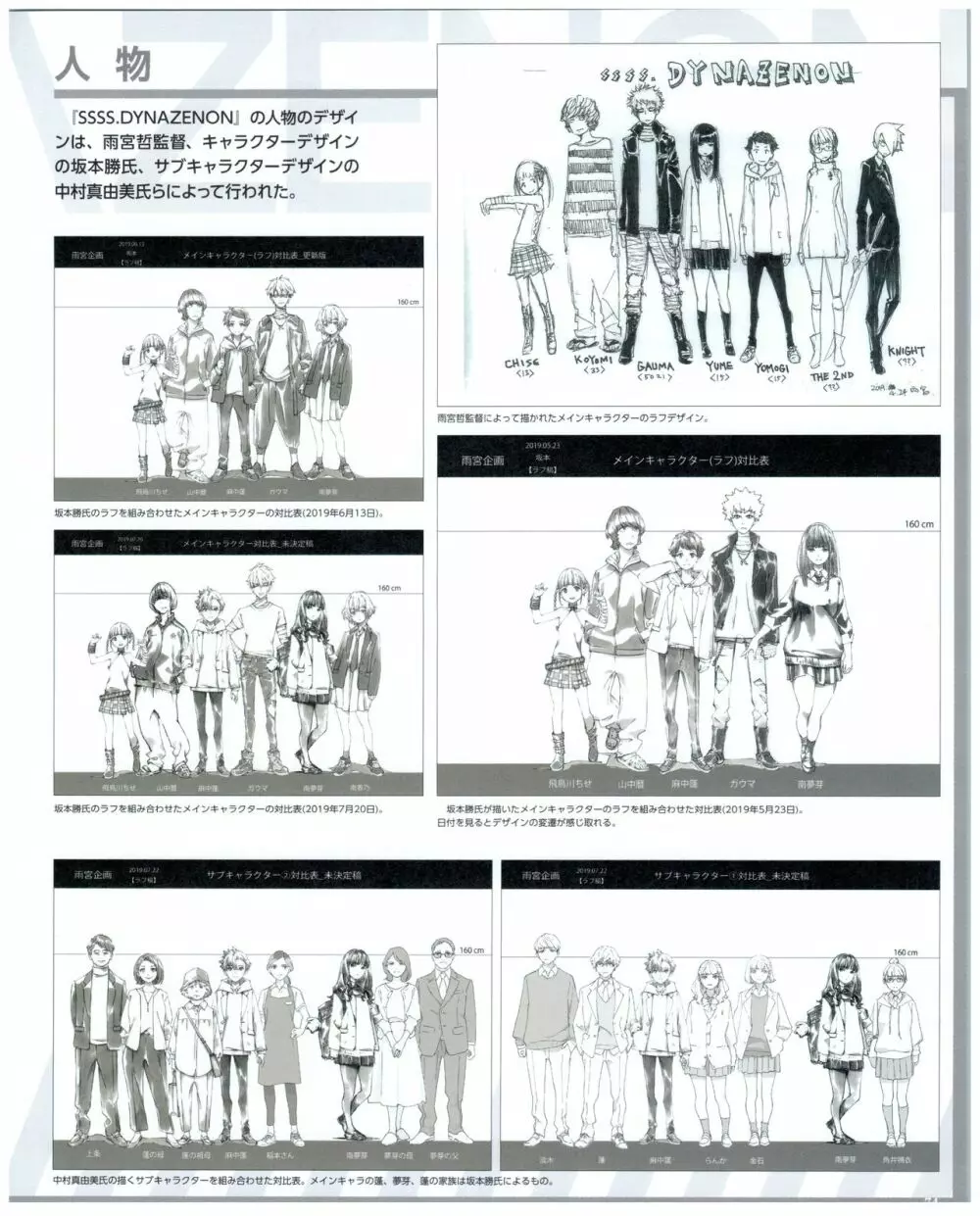 SSSS.DYNAZENON GRIDMAN UNIVERSE CHARACTER CONCEPT DESIGN Page.76