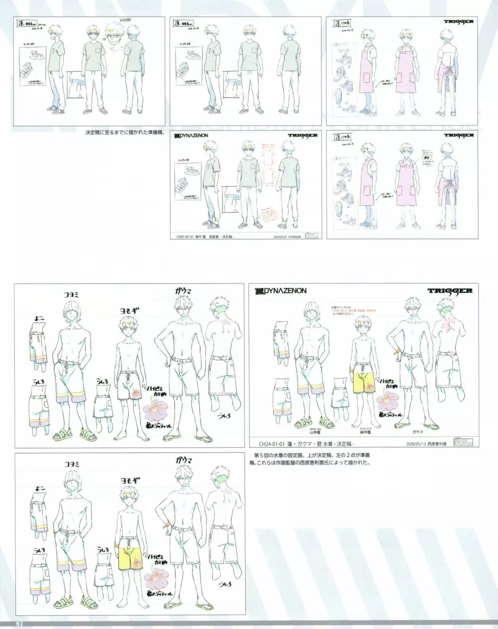 SSSS.DYNAZENON GRIDMAN UNIVERSE CHARACTER CONCEPT DESIGN Page.83