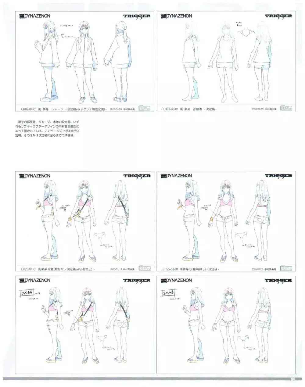 SSSS.DYNAZENON GRIDMAN UNIVERSE CHARACTER CONCEPT DESIGN Page.90