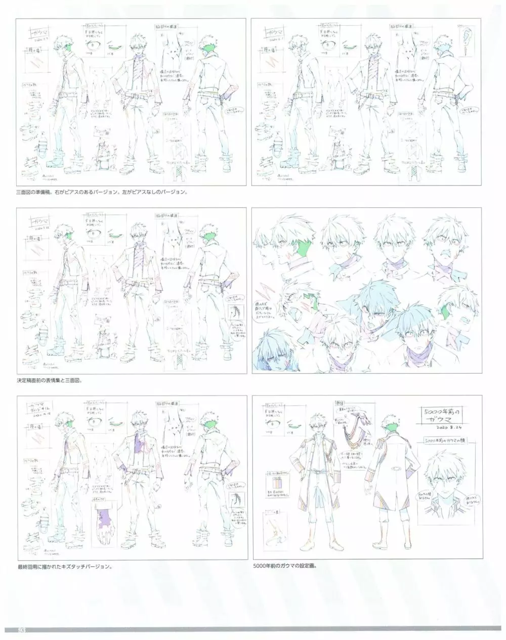 SSSS.DYNAZENON GRIDMAN UNIVERSE CHARACTER CONCEPT DESIGN Page.95