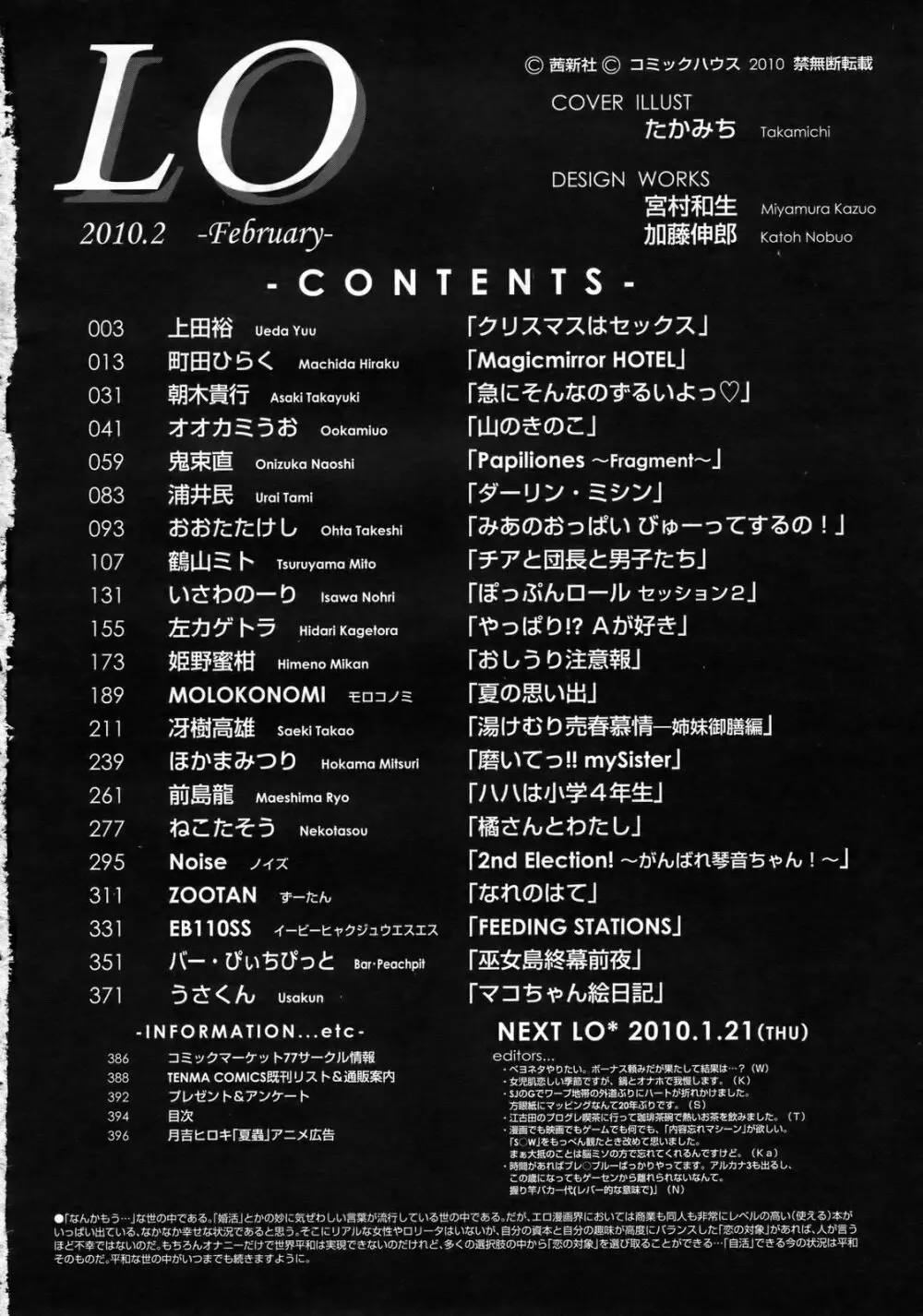 COMIC LO 2010年2月号 Vol.71 Page.395