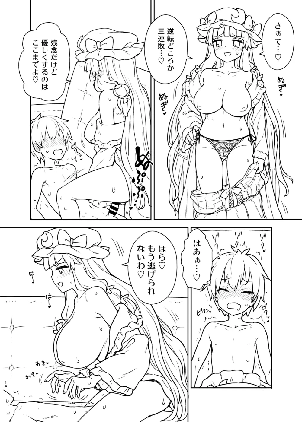 パチュリー様があらわれた！ Page.13