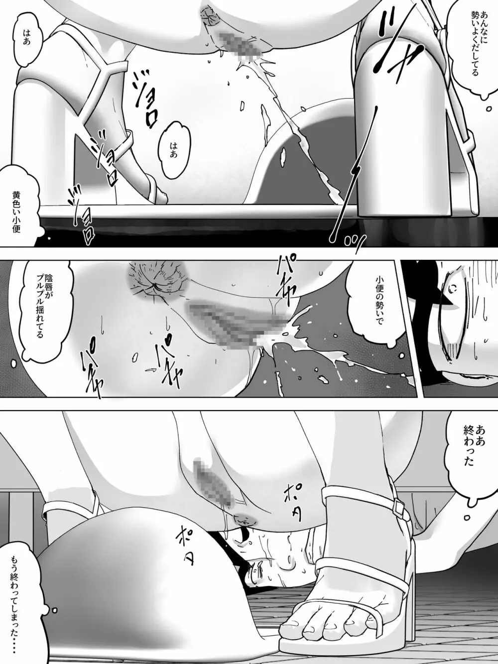 隙間から見える尻～女子便所覗き～ Page.5