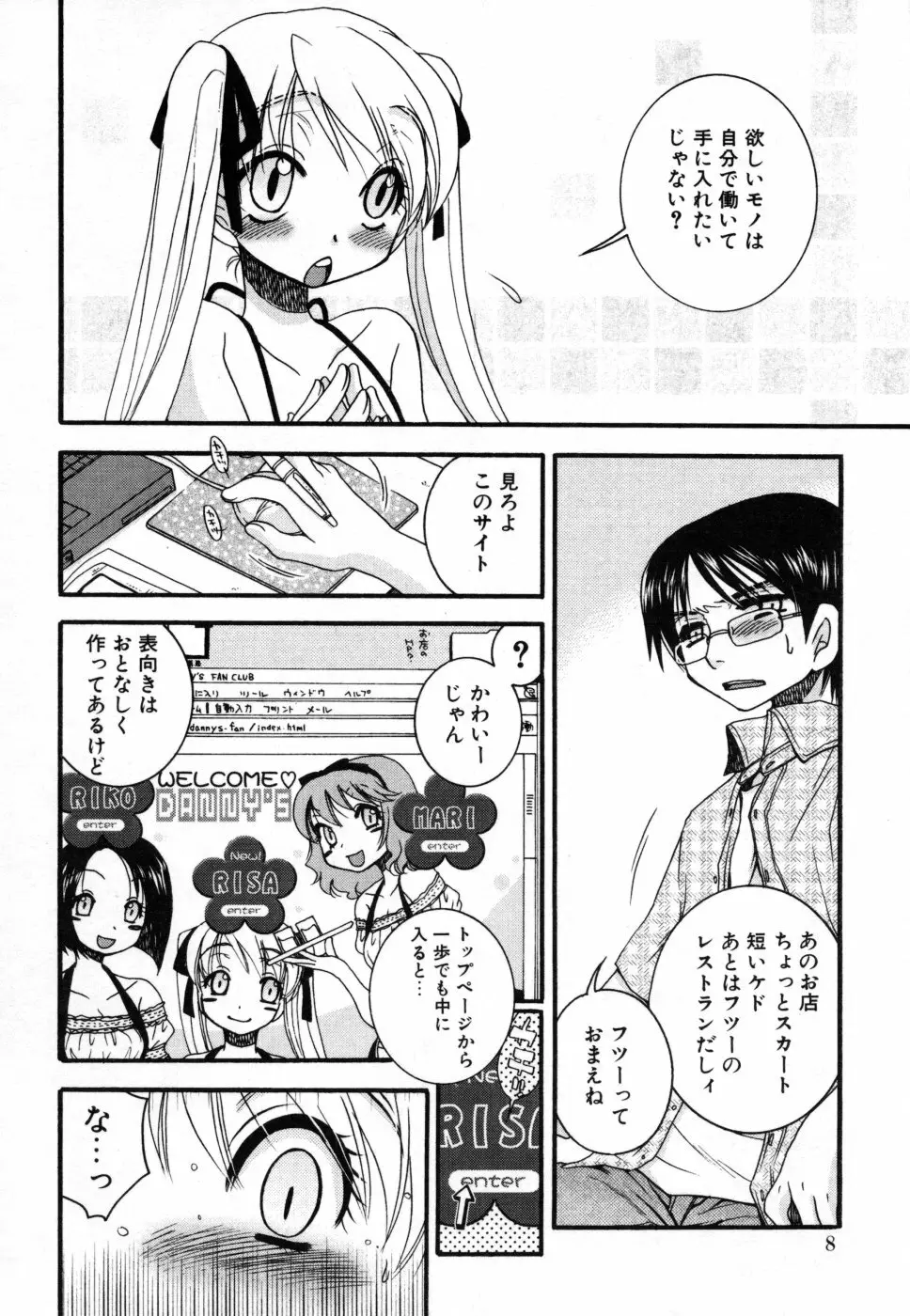 やさしくしてね♥ Page.8