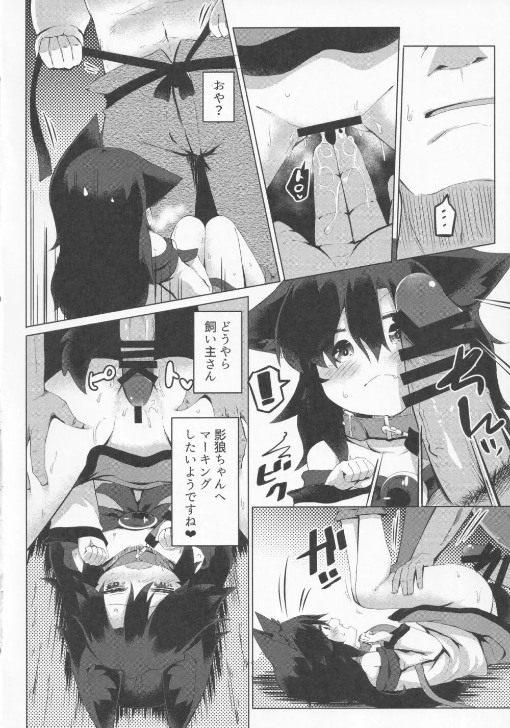 影狼ちゃんの飼い方2 おさんぽ編 Page.11