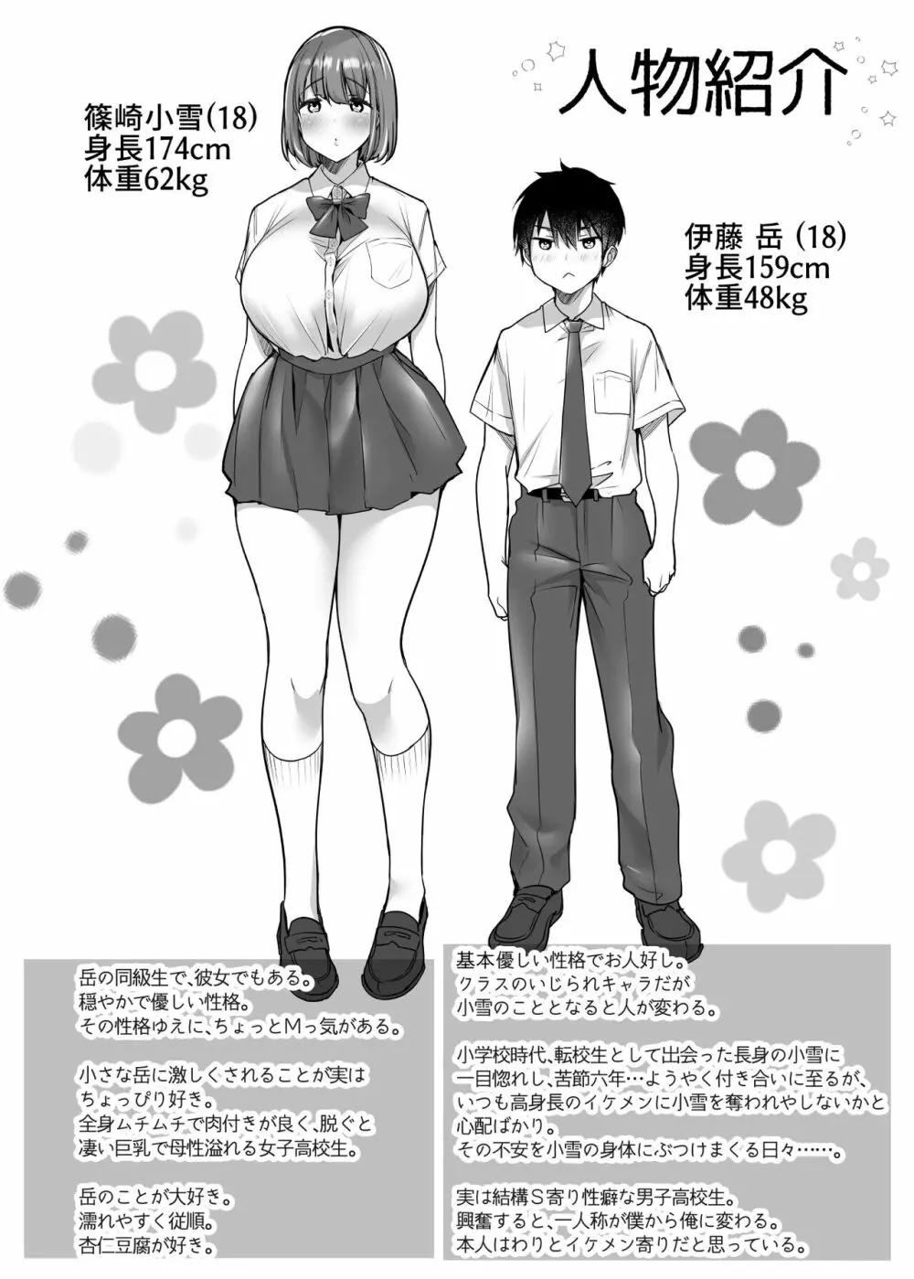 僕の長身爆乳彼女は寝盗らせない! Page.4