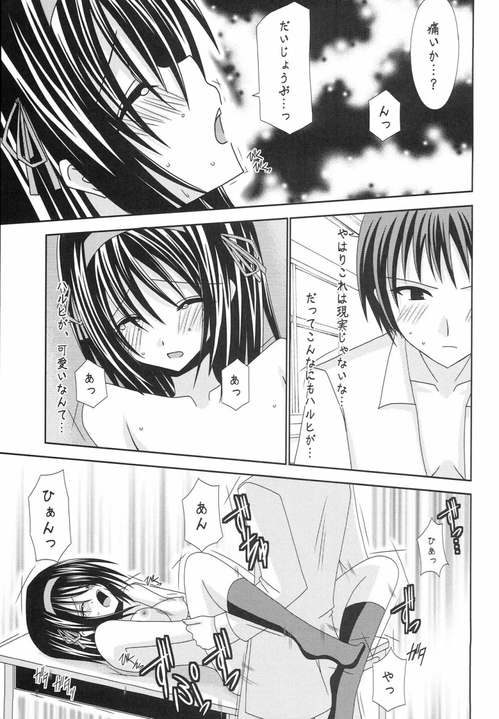 涼宮ハルヒの体疼 Page.22