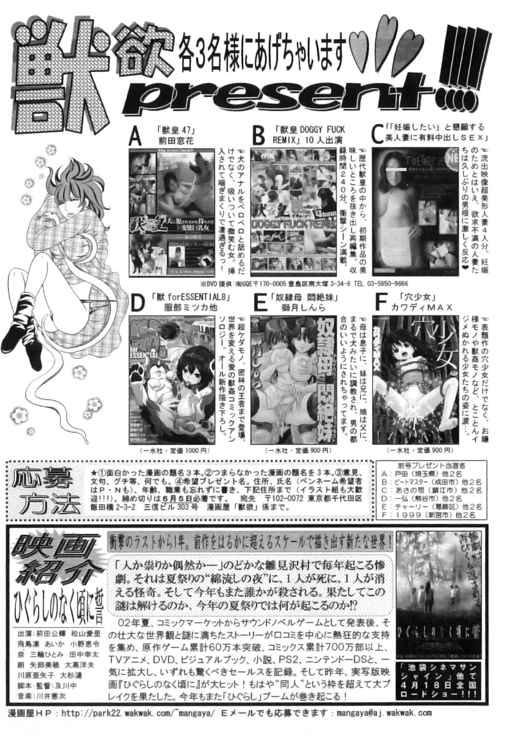 COMIC獣欲 Vol.02 Page.166