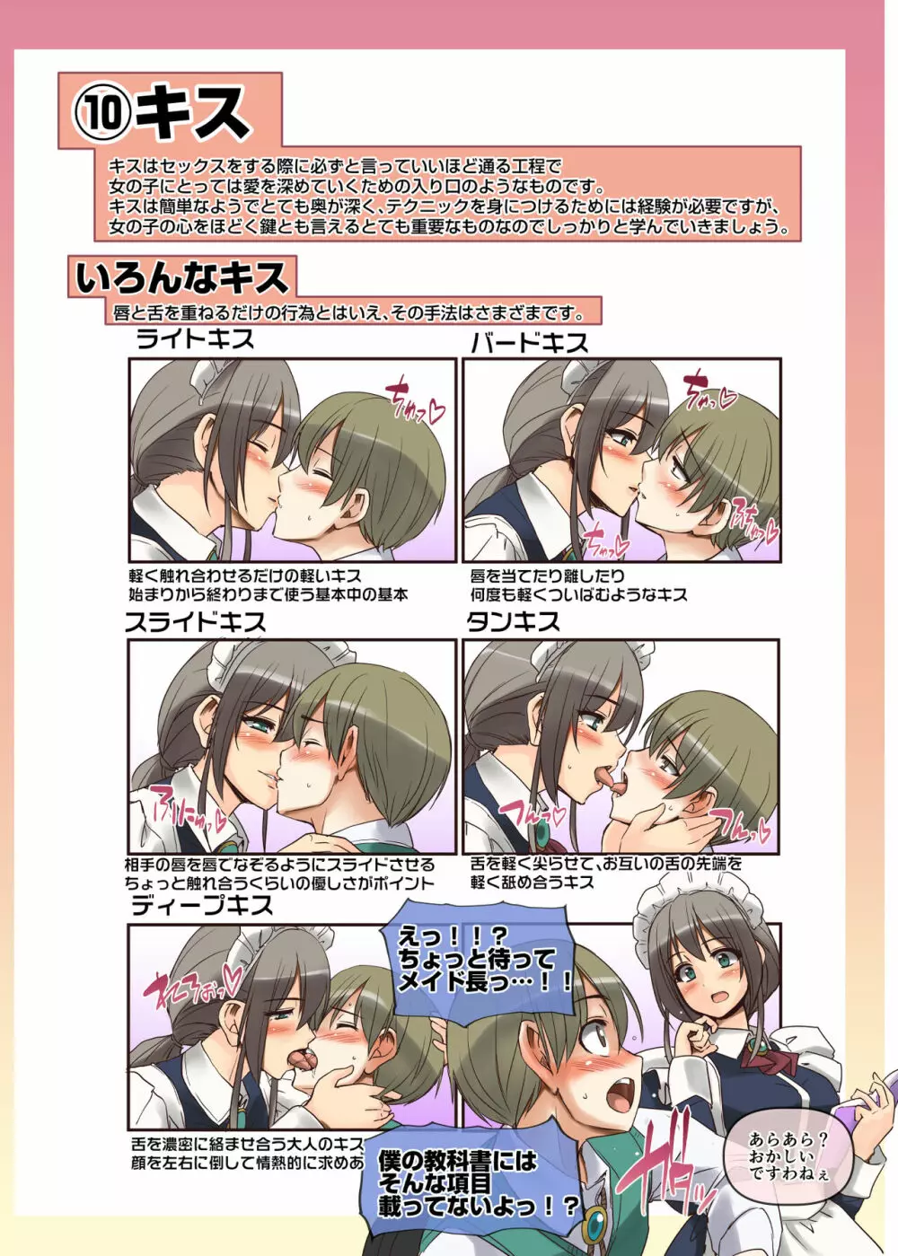 メイドさんと学ぶおんなのこのからだ Page.47