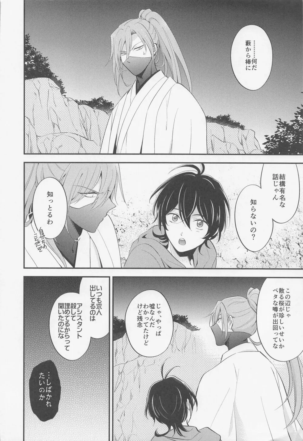 桜屋敷書庵の桜の樹の下には死体が埋まっている Page.3