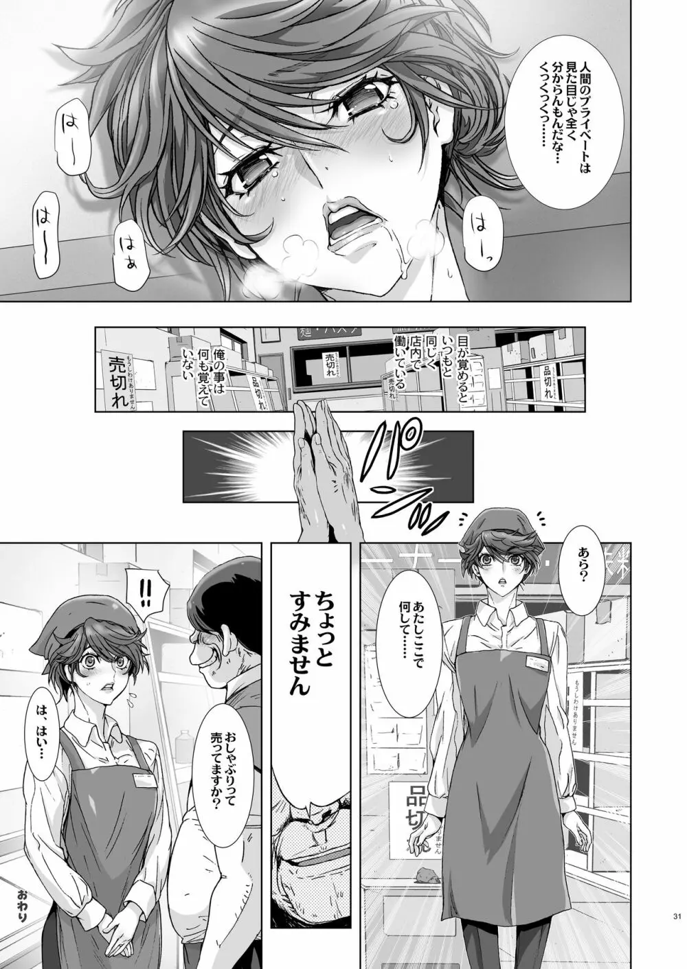 クソむかつくスーパーの人妻店員のプライベートを催眠術で晒してみる。 Page.31