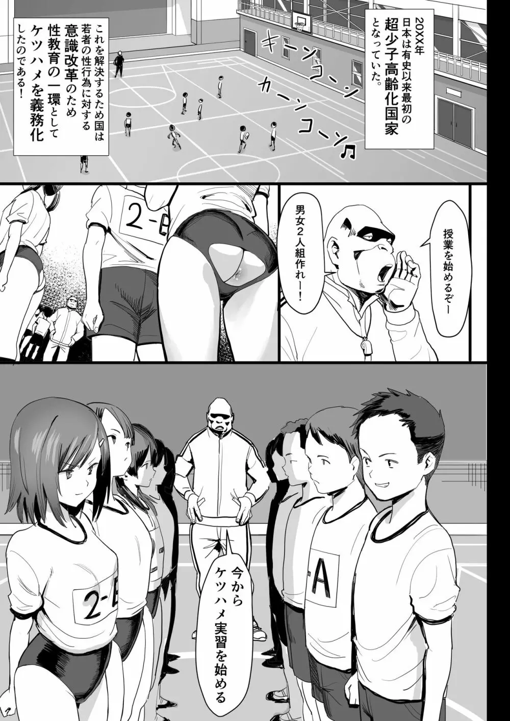 ケツハメ実習 Page.2