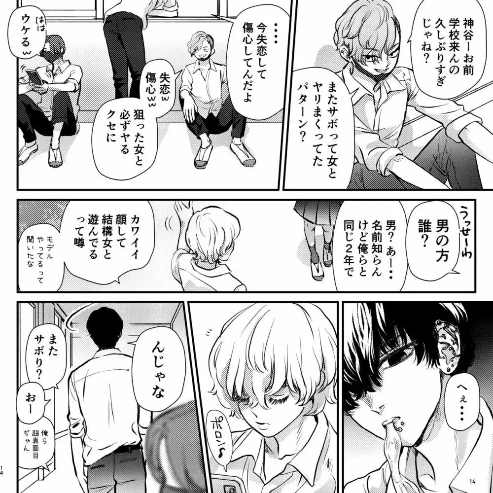 ヤバい同級生にロックオンされてます Page.14