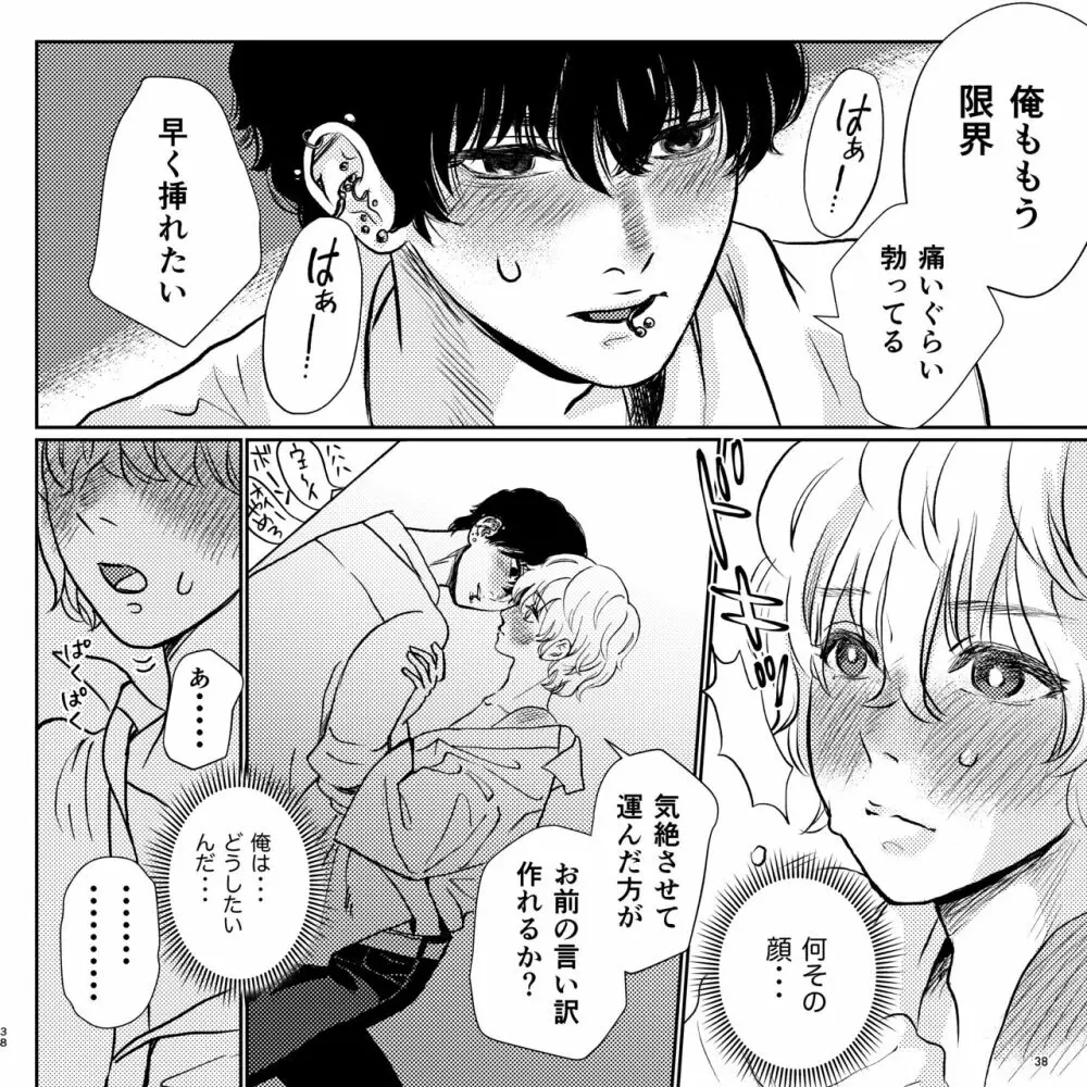 ヤバい同級生にロックオンされてます Page.38