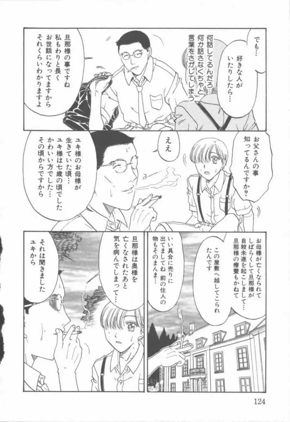 淫魔の棲む館 Page.125