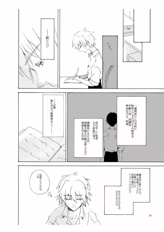 白い、白い宣告 Page.11