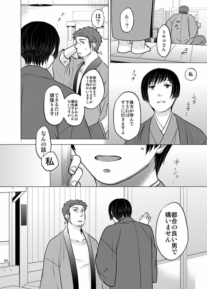 本田菊はサディク・アドナンに恋をした。 Page.83