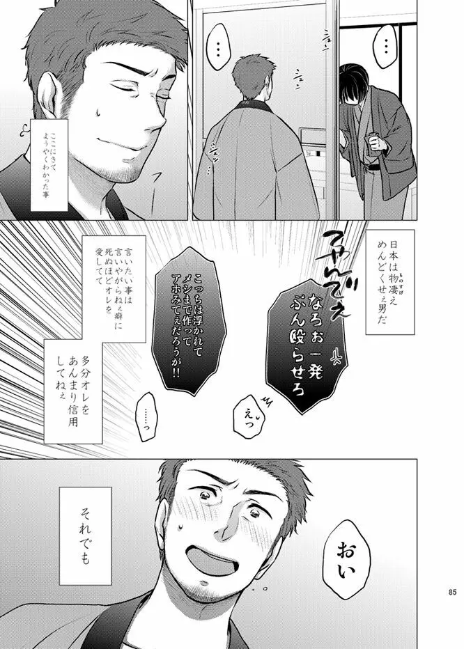 本田菊はサディク・アドナンに恋をした。 Page.84