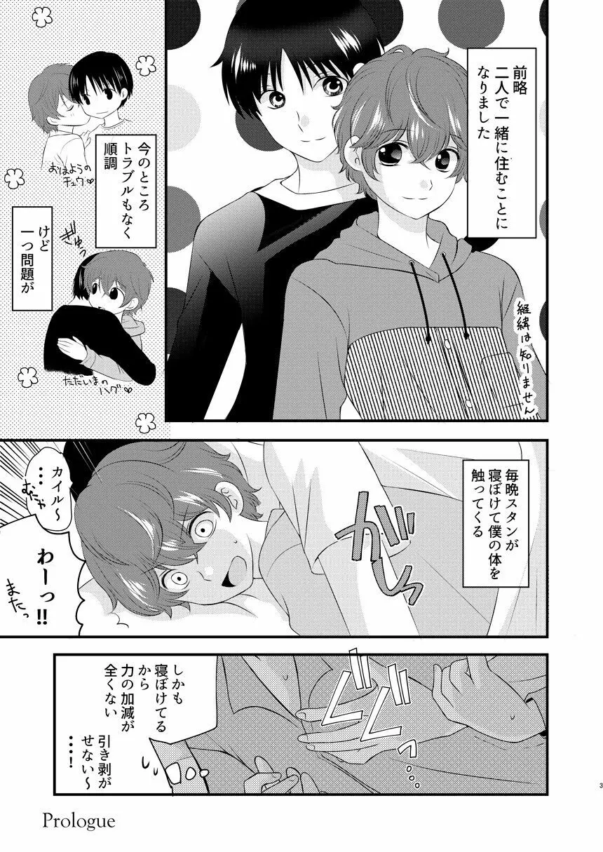 今日の日に、とびきりのキスを Page.2