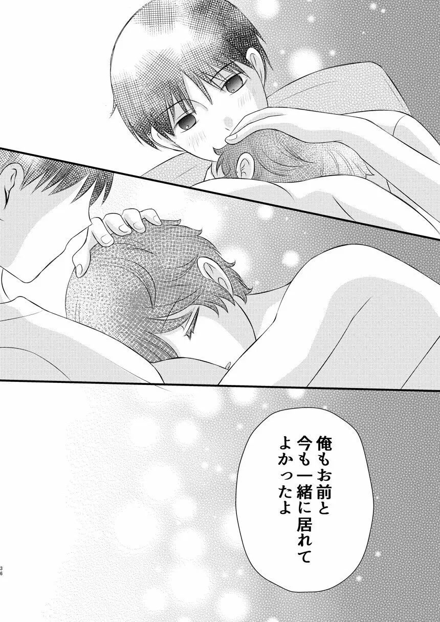 今日の日に、とびきりのキスを Page.35