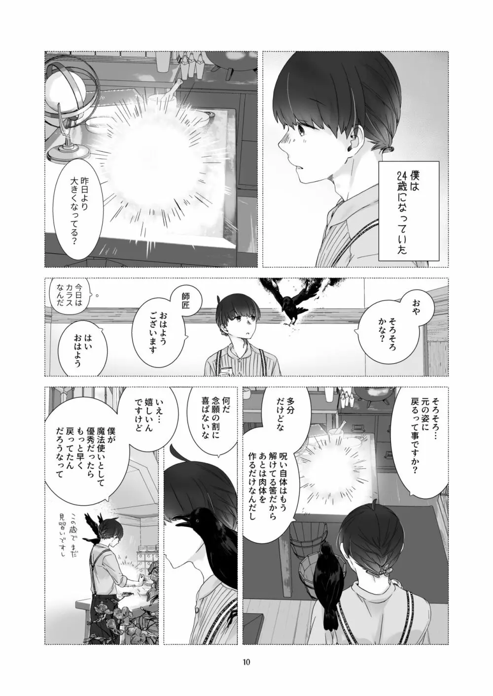 見習い魔法使い君と花の名前 Page.9