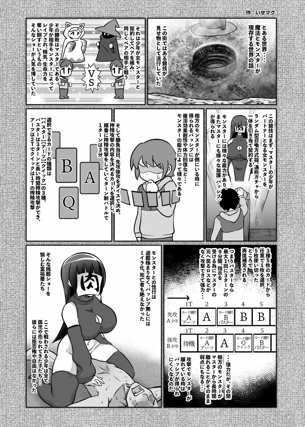 カードバトルでモンスター娘に犯される合同誌2 淫らなる誘い編 Page.55