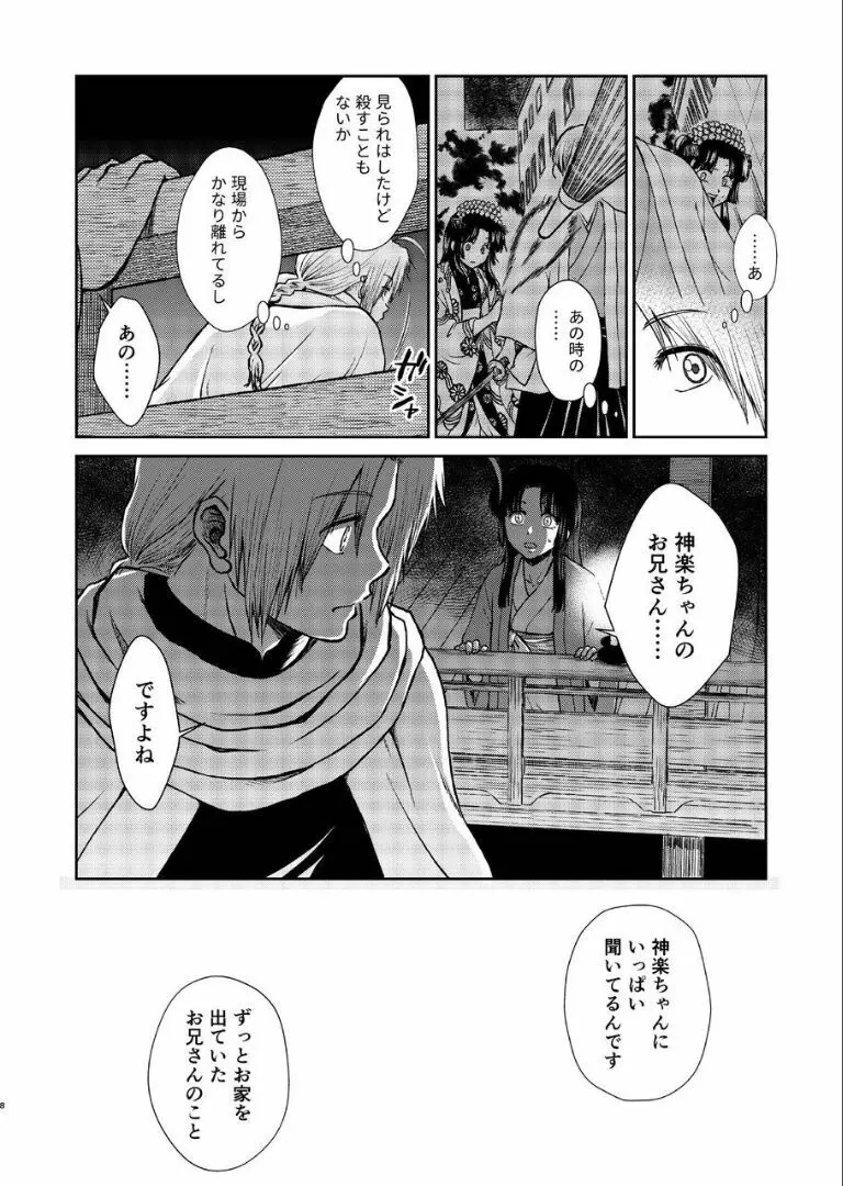 のぼる月夜の邂逅、ふたりで。 Page.7