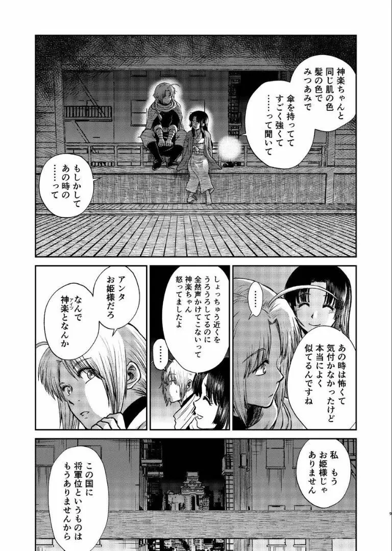 のぼる月夜の邂逅、ふたりで。 Page.8