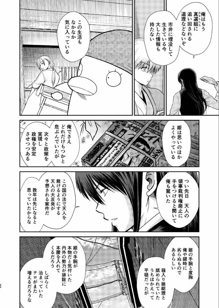 のぼる月夜の邂逅、ふたりで。 Page.82