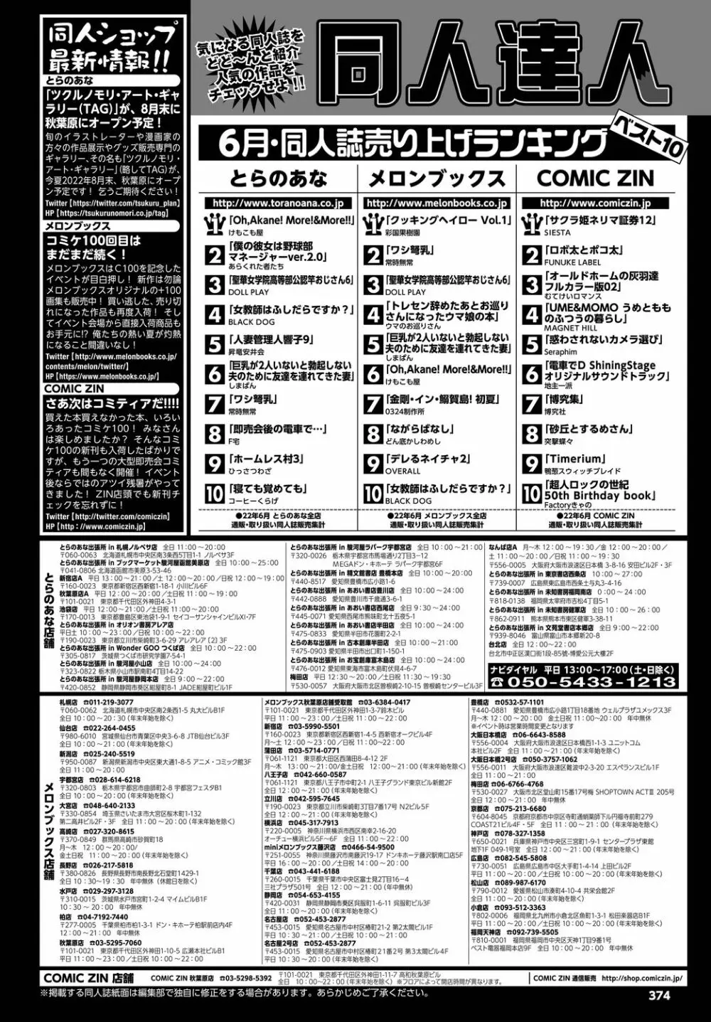 COMIC BAVEL 2022年10月号 Page.374