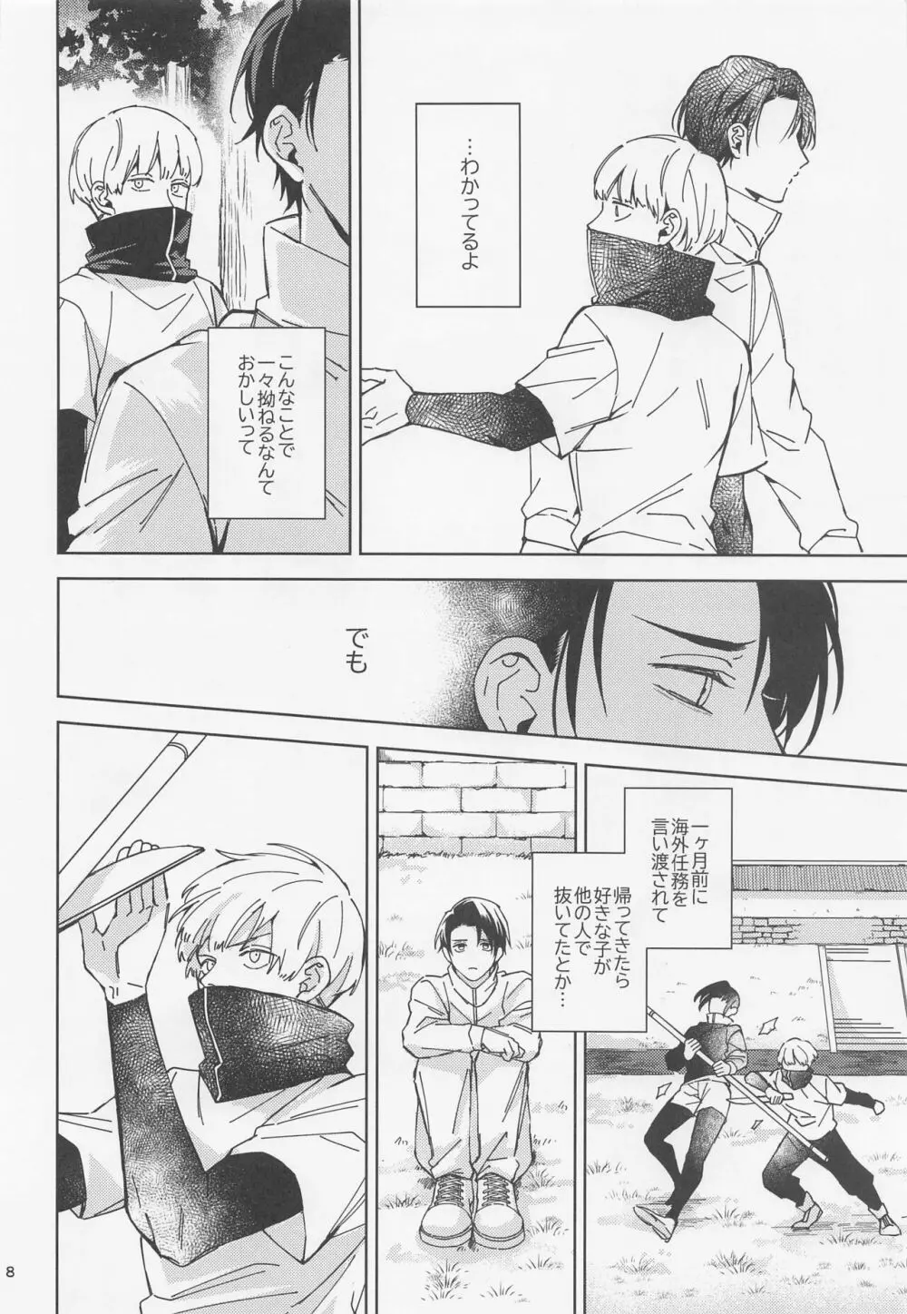 よそ見をしないで Page.7