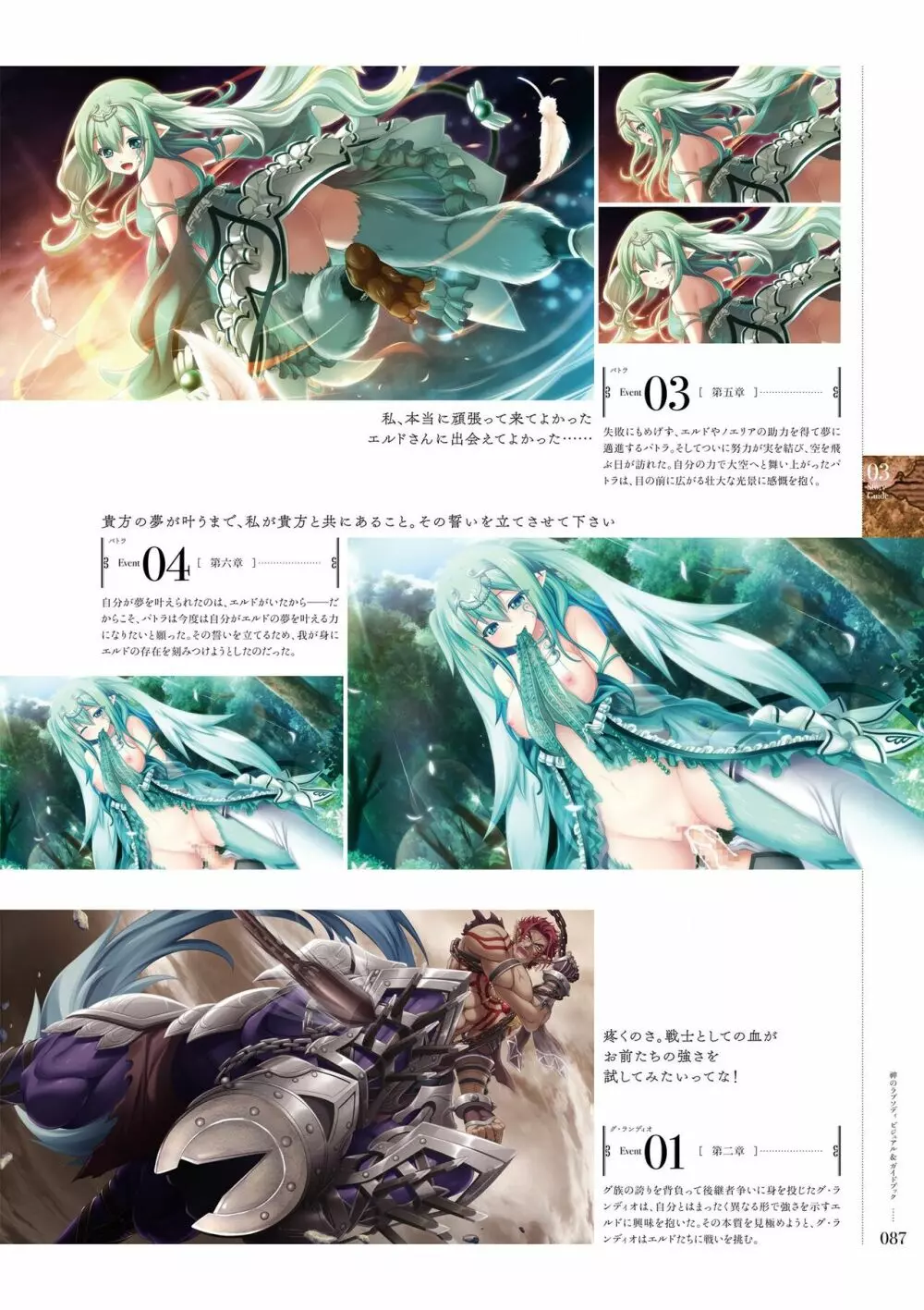 神のラプソディ ビジュアル&ガイドブック Page.86