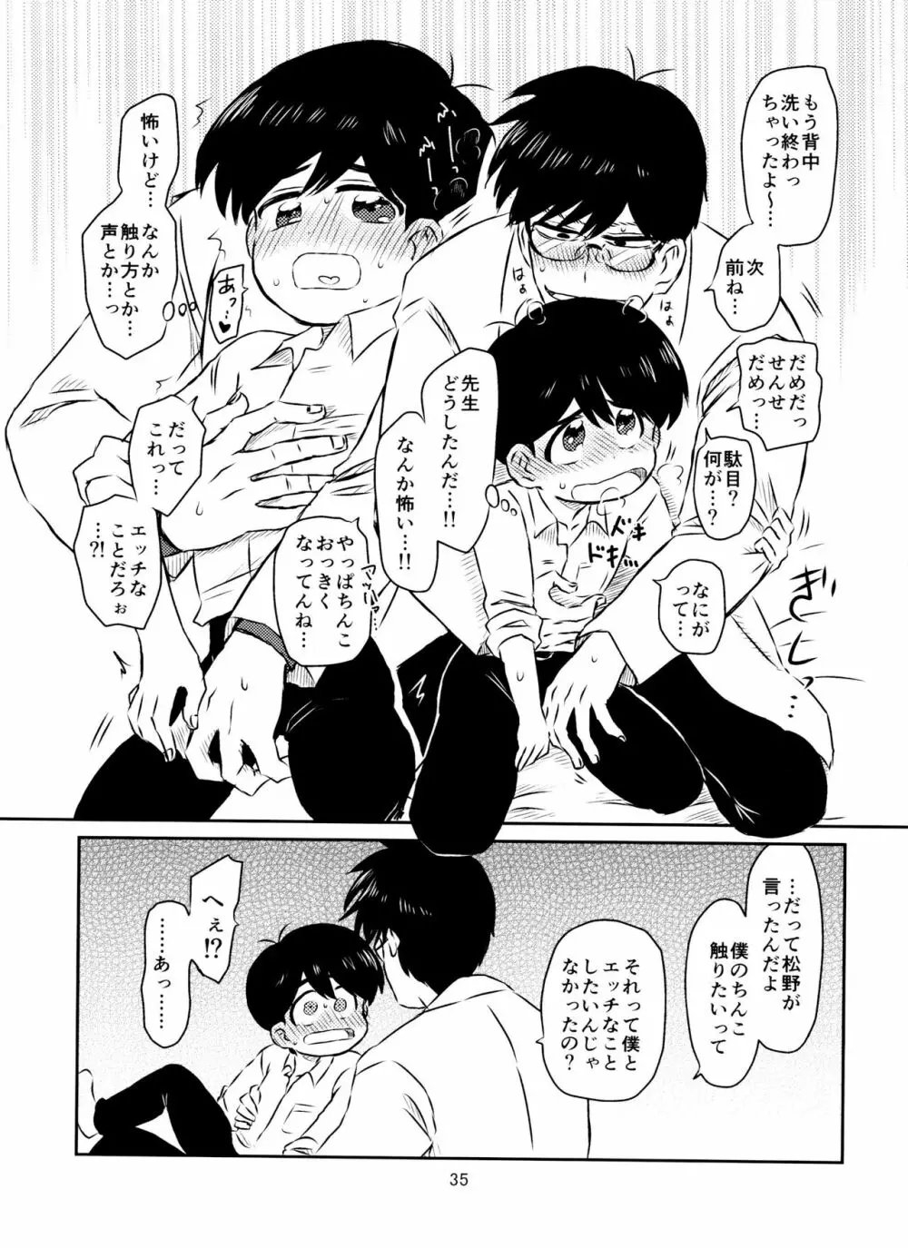 松野くんと先生の××× Page.36