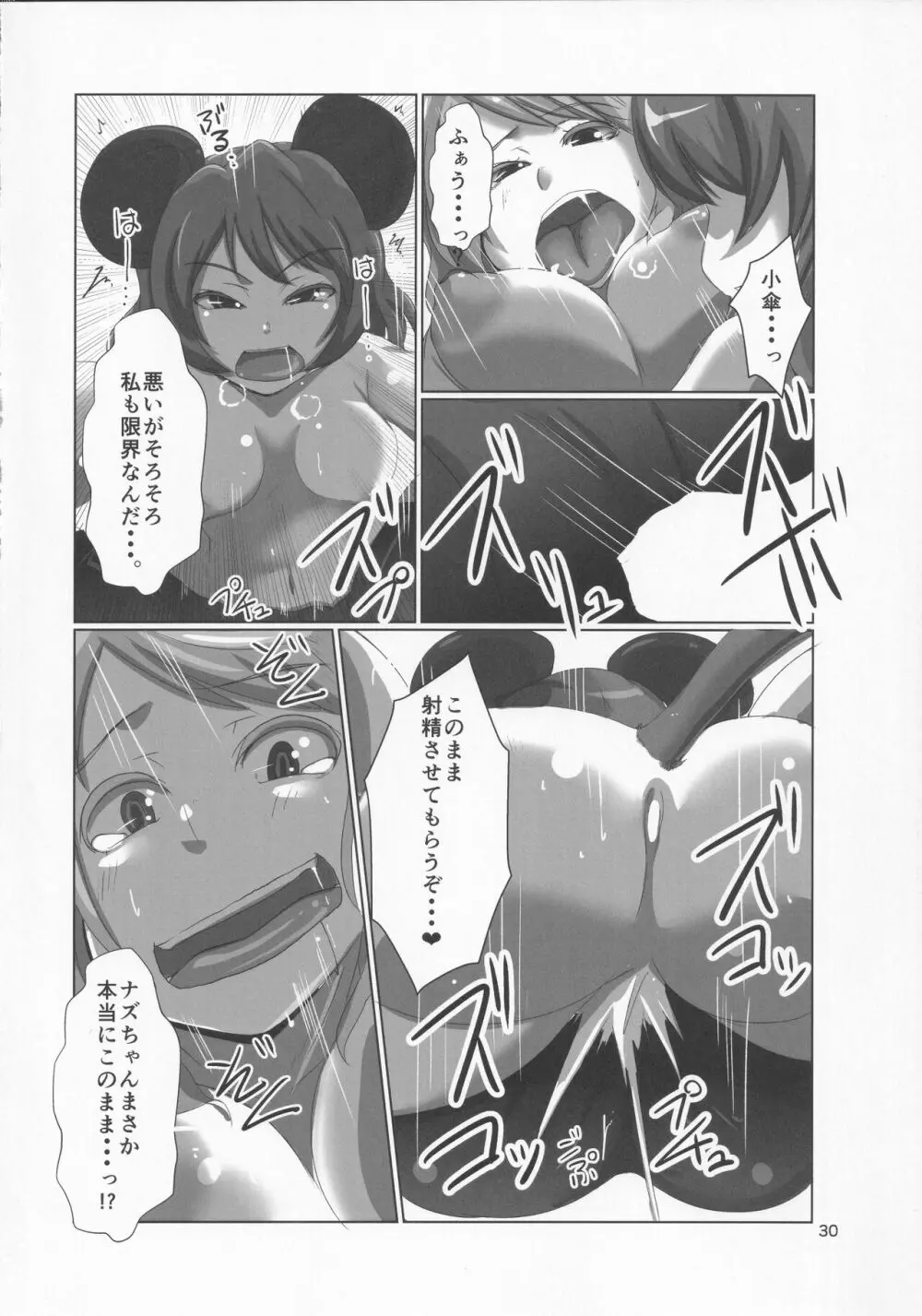スパッツを穿いた小傘ちゃんの合同誌 Page.29