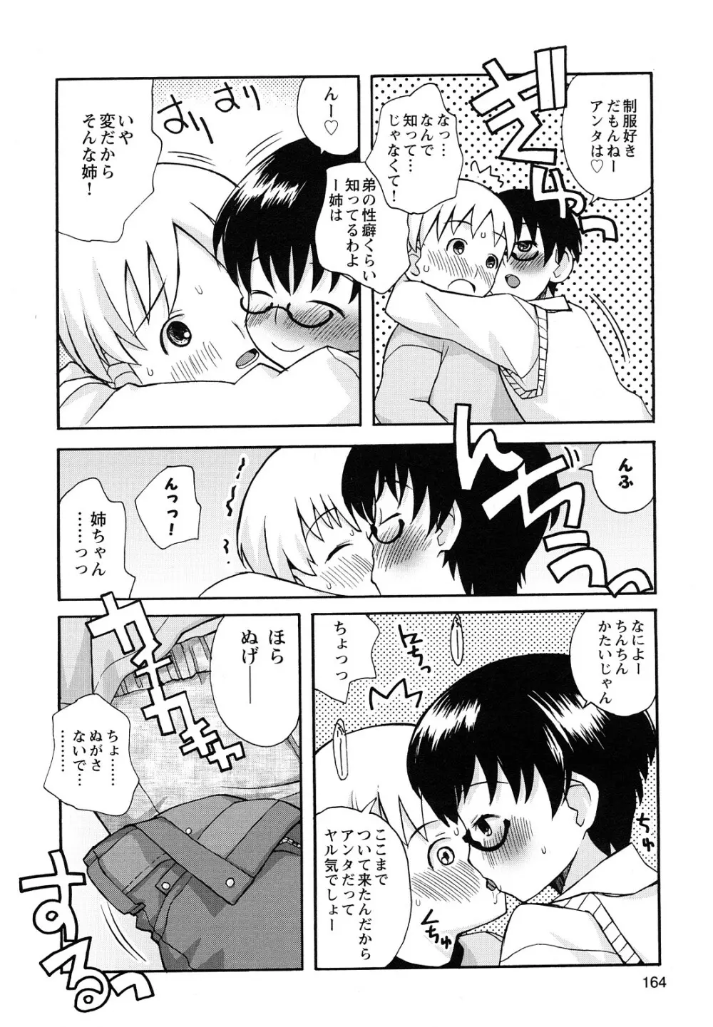 ぼくだって姉とセックスしてみたい！ Page.166