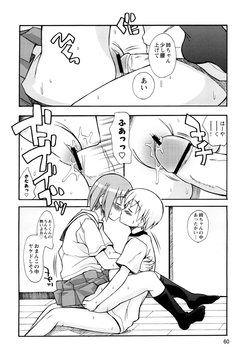 ぼくだって姉とセックスしてみたい！ Page.62