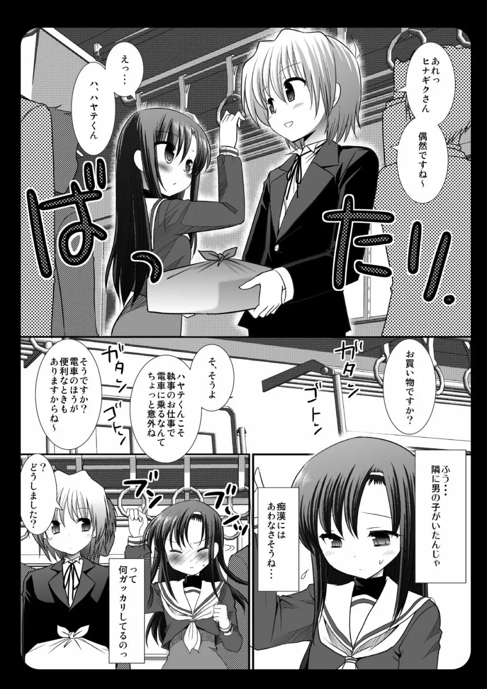 ヒナギク痴漢電車３ Page.5