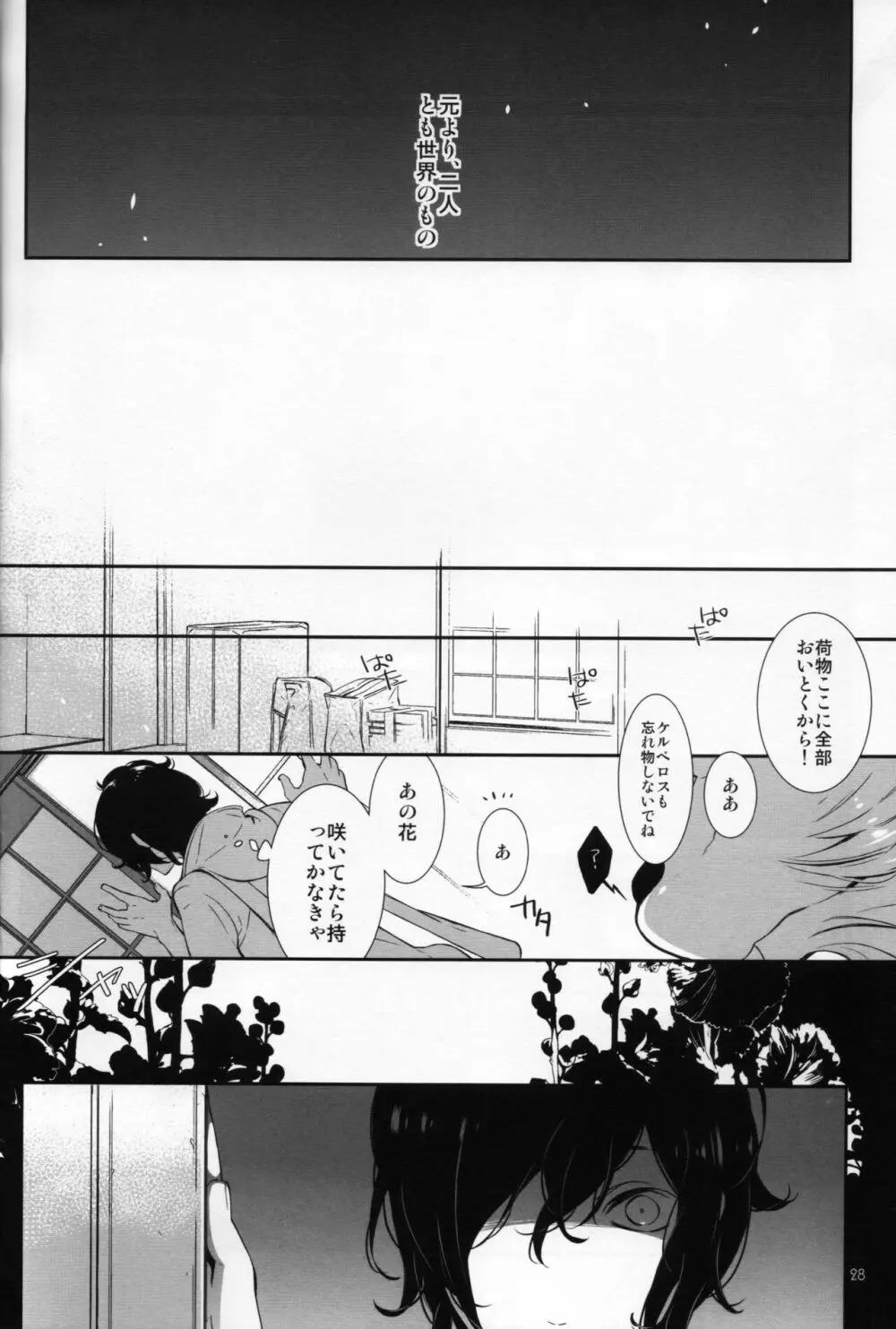 夕立つ間には夏に溺れ Page.28