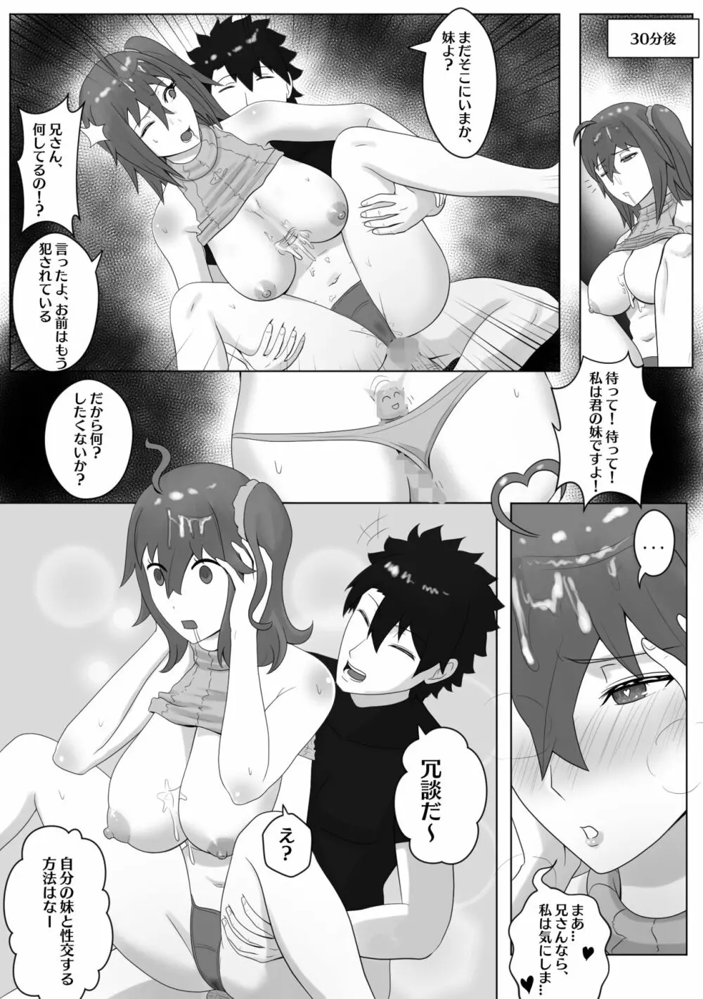 ぐだ男は妹にレッスンをしている Page.6