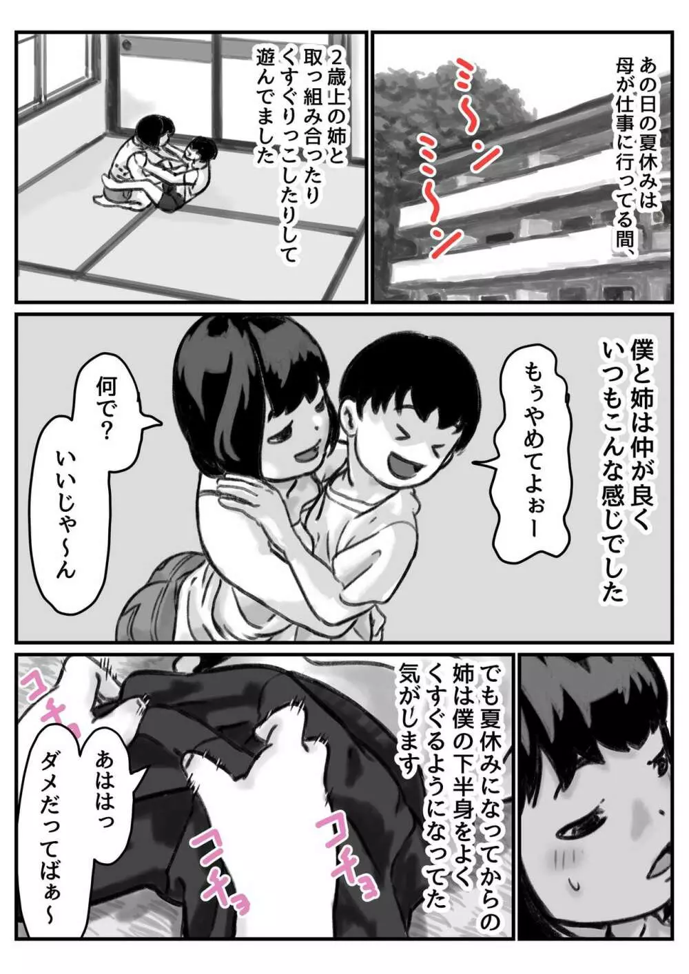 お姉ちゃんは性に興味しんしん 前編 Page.3