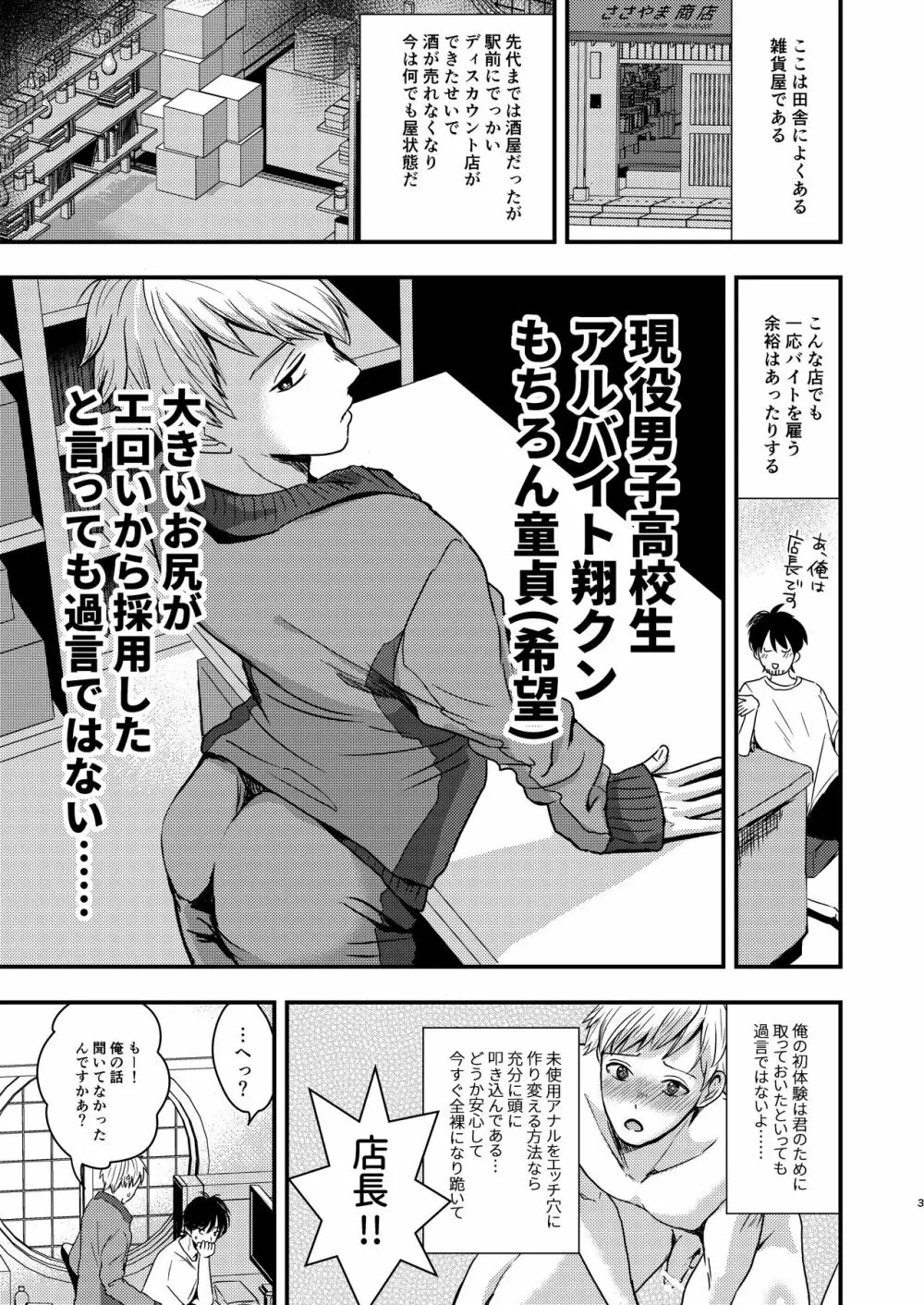 かわいいバイト君のあそびかた Page.3