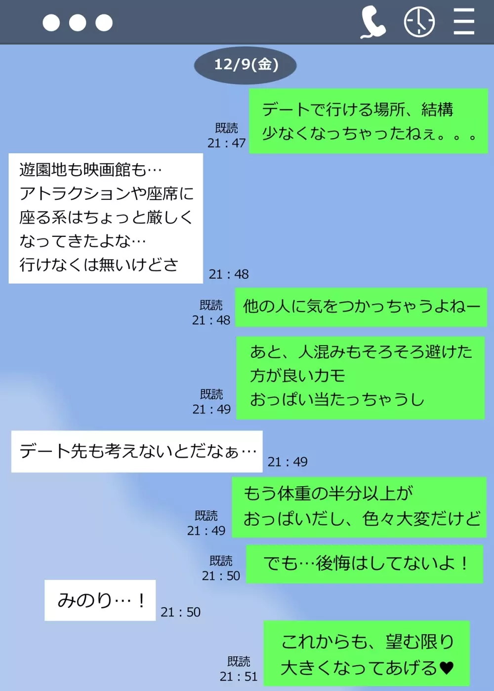 みのりの超乳化記録 ~俺のためにおっぱい大きくしてくれる彼女~ Page.29