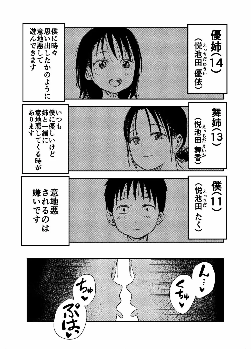 お姉ちゃん達がエッチなことしてくる…! Page.4